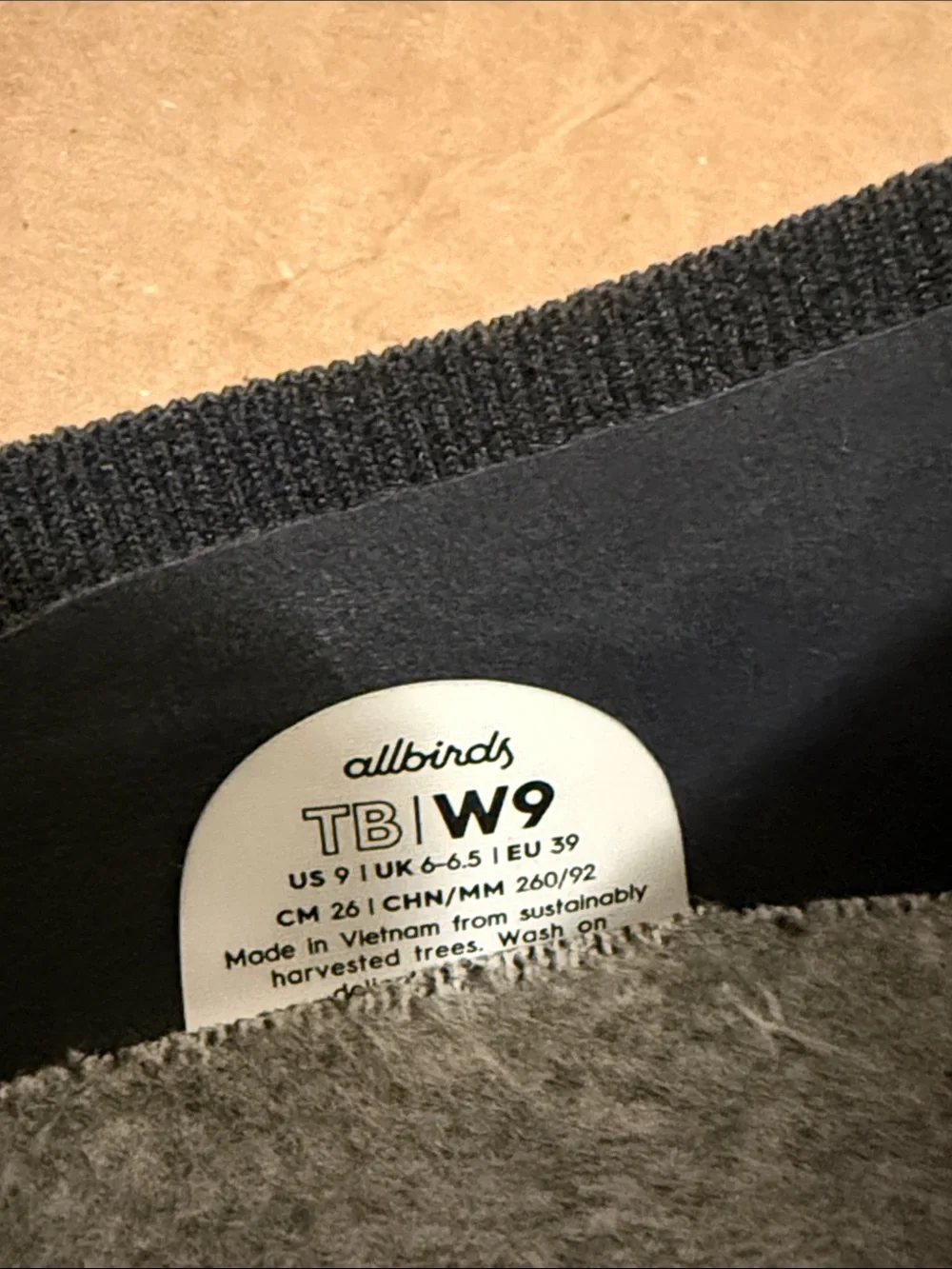 allbirds comfortable knit